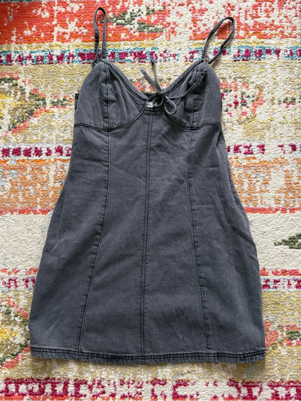 Hollister Black Denim Dress